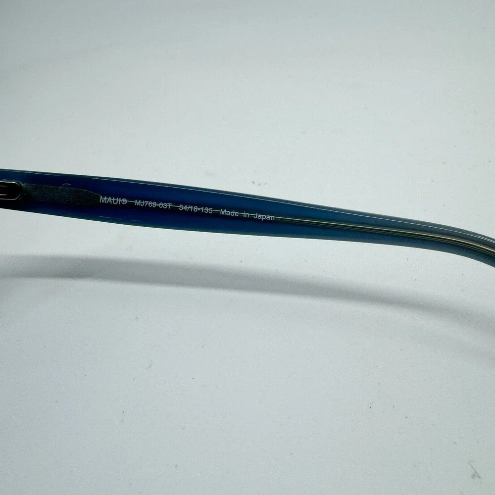 Maui Jim Canna Sunglasses MJ769-03T Tortoise Cat Eye Frames 54[]18 135 mm H10687